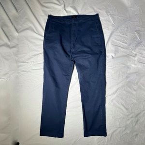 Onia Navy Cotton Drawstring Pants